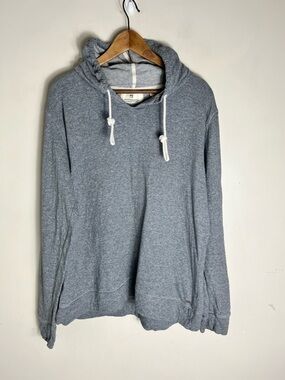 Scotch And Soda Women’s Size XL Grey Hoodie Oversized Slouchy Comfy Pullover